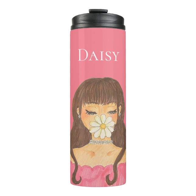 Termo Daisy Girl Pink Dress (Anverso)
