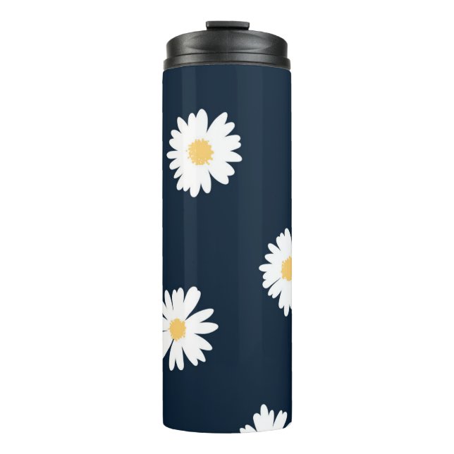 Termo Daisy On Blue Pattern (Anverso)