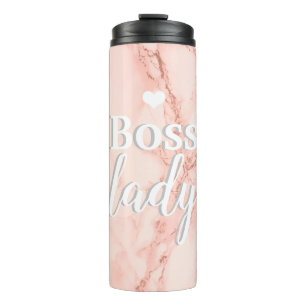 Termo Dama del Jefe de Mármol Rosa