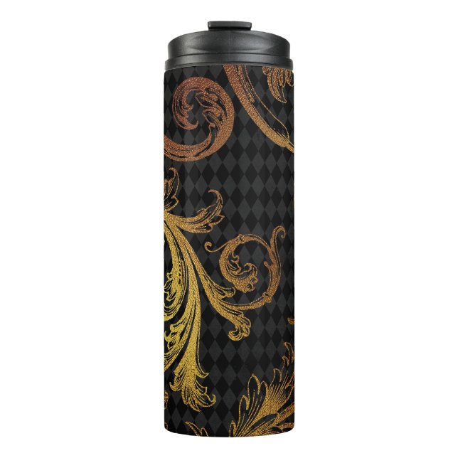 Termo Damask Grunge Vintage (Anverso)
