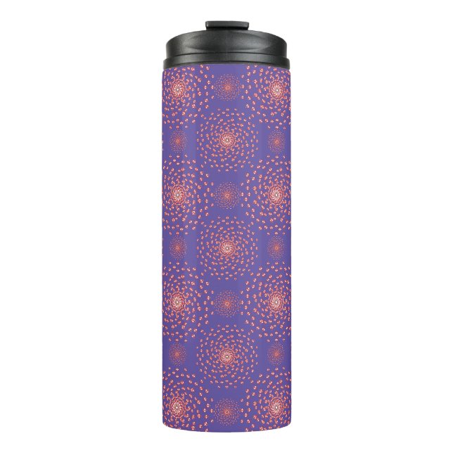Termo Dancing Galaxy Cosmic Drinkware Pattern (Anverso)