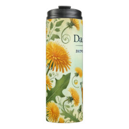 Termo Dandelion Tea Design AI art