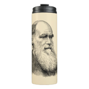 Termo Darwin Portrait Evolution/ Charles Darwin