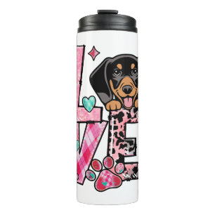 Termo Daschund I Love My Dog