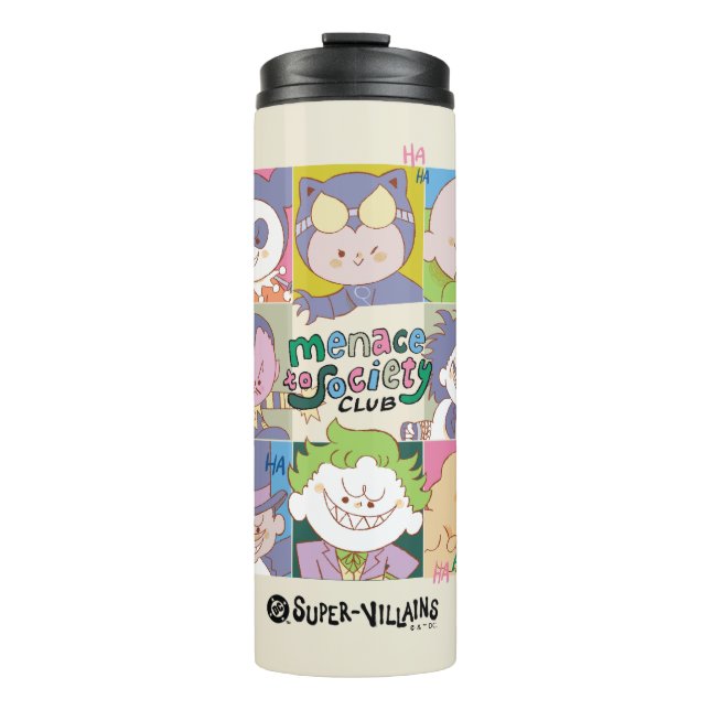 Termo DC Super-Villain Menace To Society Club Graphic (Anverso)