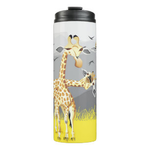 Termo Dé un largo golpe de joven a sus bebidas