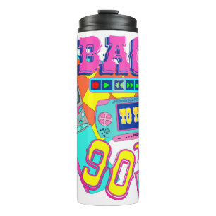 Termo De vuelta a la Arcade Neon de los 90