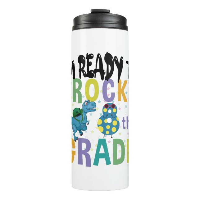 Termo De vuelta a la escuela estoy listo para rodar el o (Anverso)