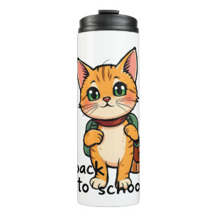 Termo De vuelta a School Kitty - no1