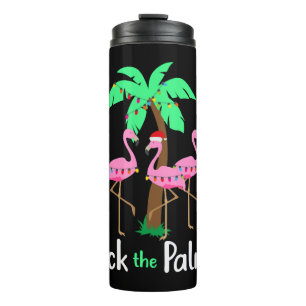 Termo Deck The Palm Trees Flamingo Navidades Holiday Fun