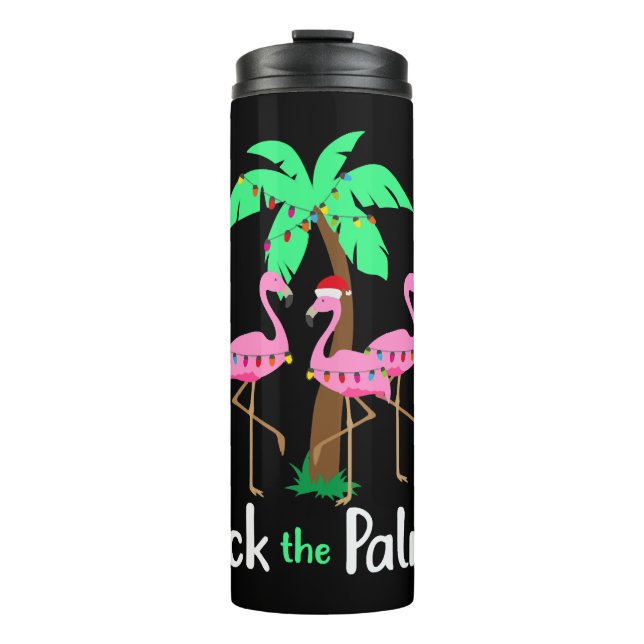 Termo Deck The Palm Trees Flamingo Navidades Holiday Fun (Anverso)