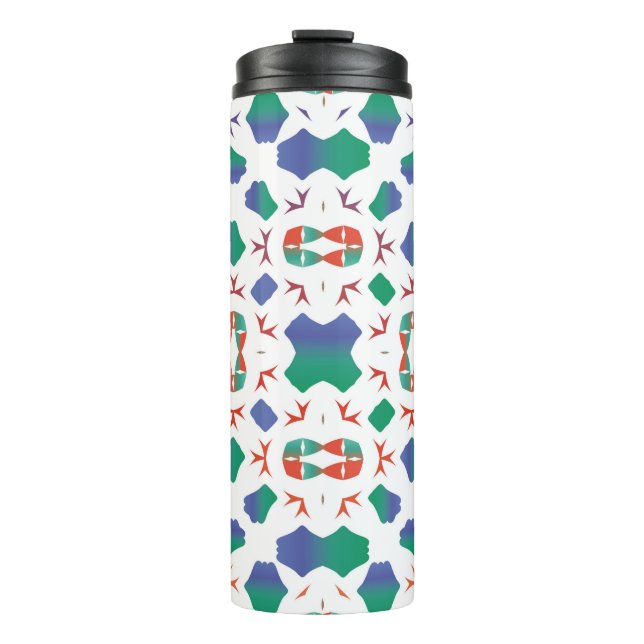 Termo Decoración de azulejos mexico de talavera ornament (Anverso)