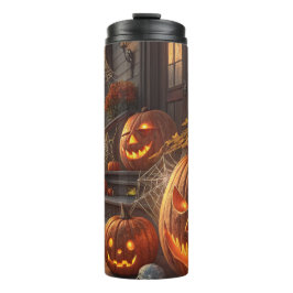 Termo Decoraciones Creativas de Calabazas para un Hallow