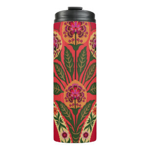 Termo Decorativo estilo oriental ornamental sin flor