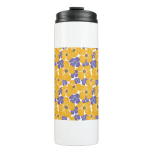 Termo Decorativo hermoso abstracto estilo moderno floral