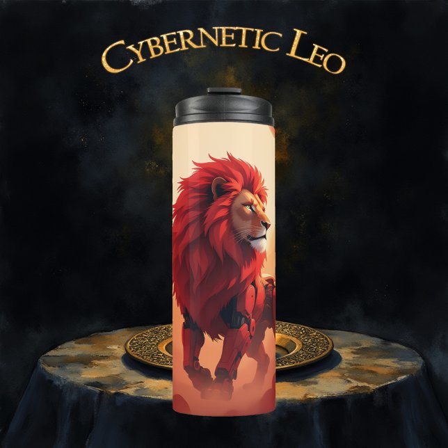 Termo Deep Crimson Glow – The Lion of Burning Destiny.   (Subido por el creador)