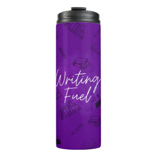 Termo Deep Purple Writing Fuel Mug