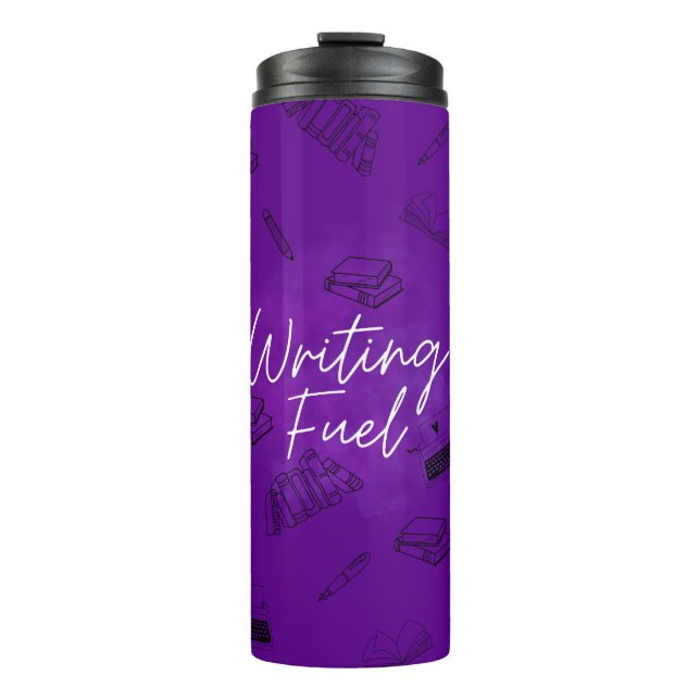 Termo Deep Purple Writing Fuel Mug (Anverso)
