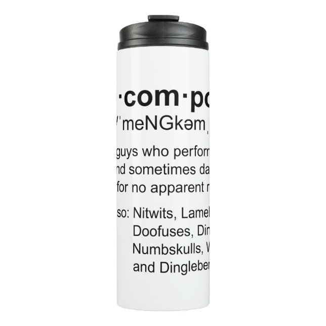 Termo definición de mencompoops (Anverso)