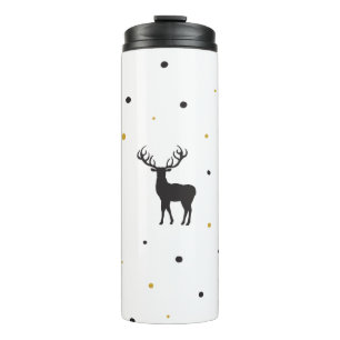 Termo Dejemos que nieve Navidades Personalizado reno ima