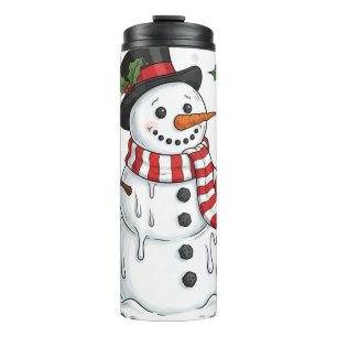 Termo Delicia de muñeco de nieve goteante