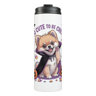 Termo Demasiado Lindo Para Asustar Camiseta Divertida De