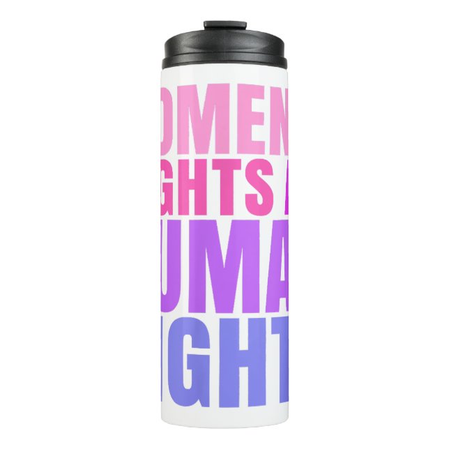 Termo Derechos Humanos Derechos de la Mujer (Anverso)