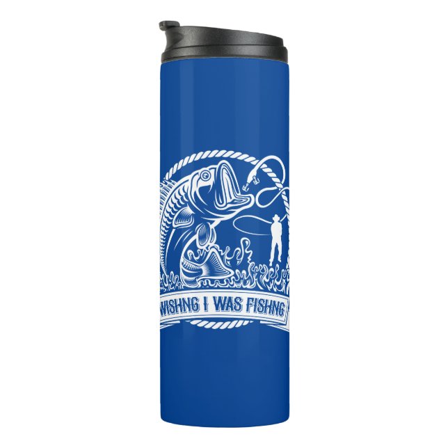 Termo Desearía Estar Pescando (Rotado hacia la derecha)