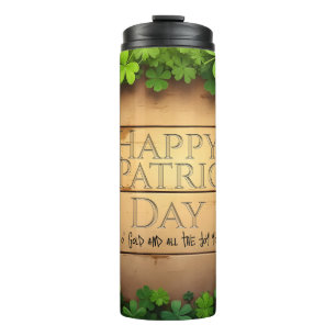 Termo Deseos Afortunados de San Patricio 🍀