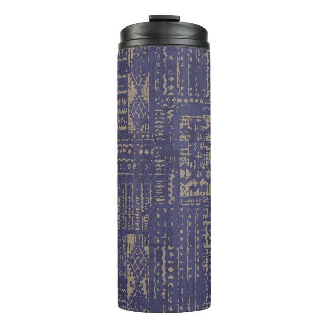 Termo Desi moderno abstracto, contemporáneo de patrones  (Anverso)