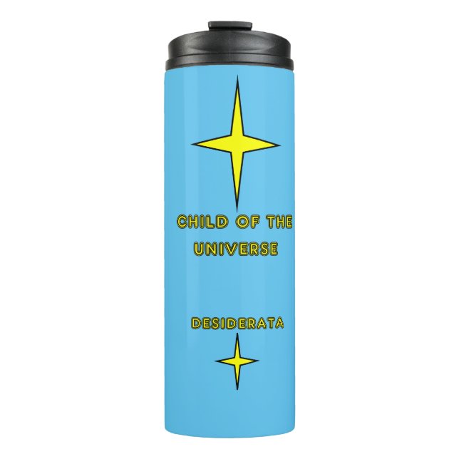 Termo DESIDERATA Tumbler (Anverso)
