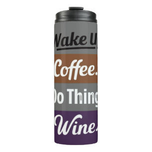 Termo despertar café hacer cosas envenenar