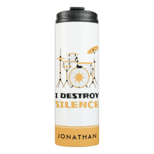 Termo Destruyo el Silencio Baterista Divertido