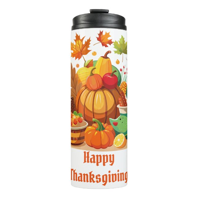 Termo Día de Acción de Gracias (Anverso)