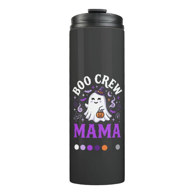 Termo Día de Brujas Boo Mama Magia (Anverso)