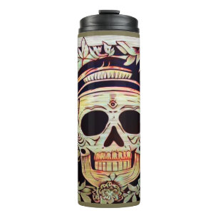 Termo Día de la Calavera Azúcar Muerta 3