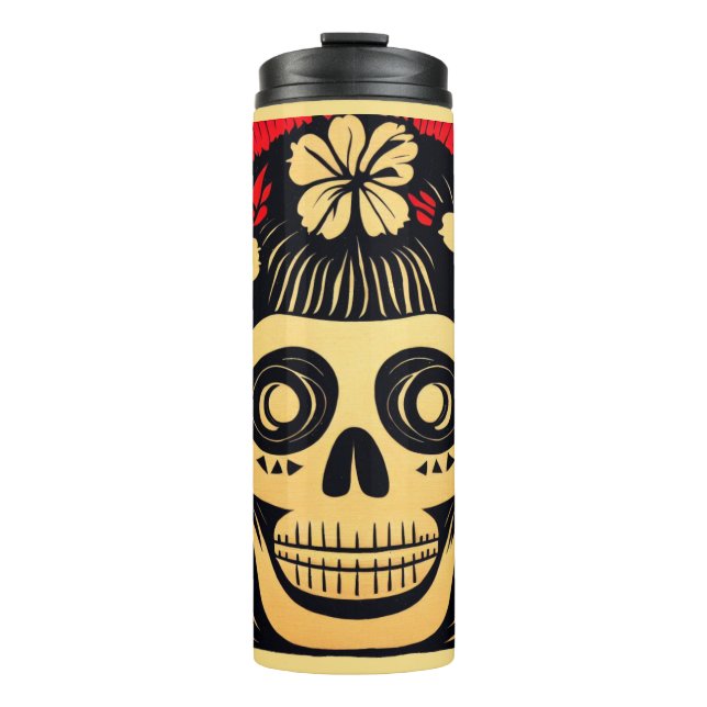 Termo Día de la Calavera del Azúcar Muerto 1 (Anverso)