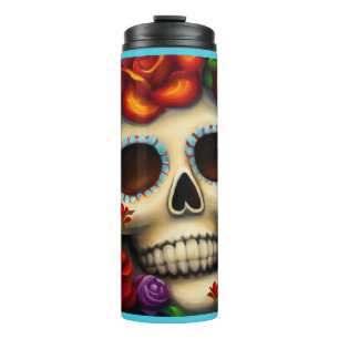 Termo Día de la Calavera del Azúcar Muerto 2
