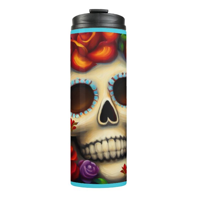 Termo Día de la Calavera del Azúcar Muerto 2 (Anverso)