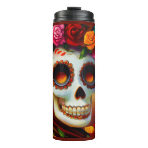 Termo Día de la Calavera del Azúcar Muerto 4