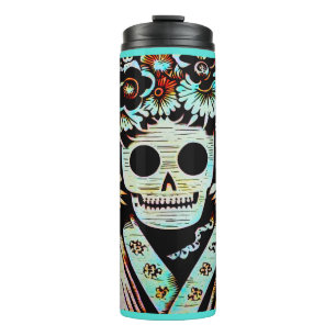 Termo Día de la Calavera del Azúcar Muerto 4