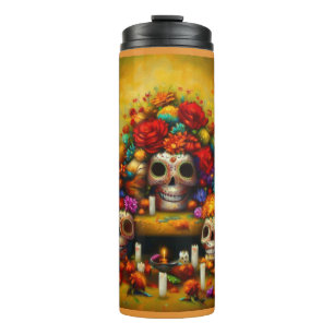 Termo Día de los Muertos 1