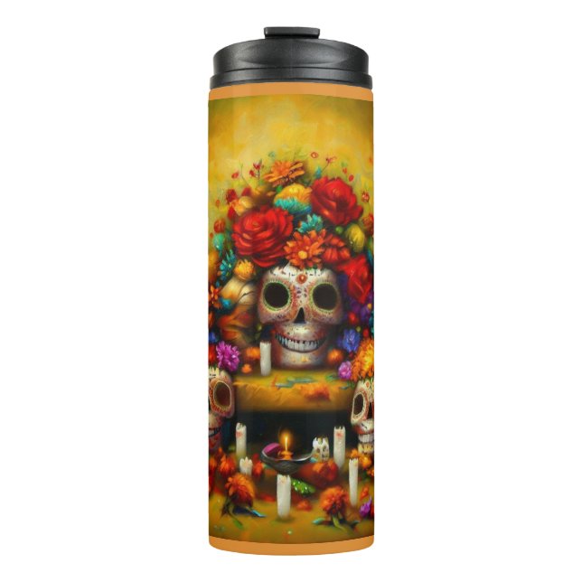 Termo Día de los Muertos 1 (Anverso)
