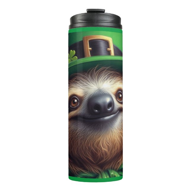 Termo Día de Sloth St Paddys (Anverso)