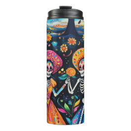 Termo Día del diseño colorido muerto