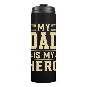Termo Día del Padre Mi Papá Es Mi Héroe