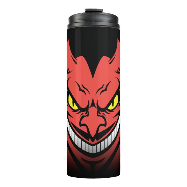 Termo Diablo con grin feroz (Anverso)