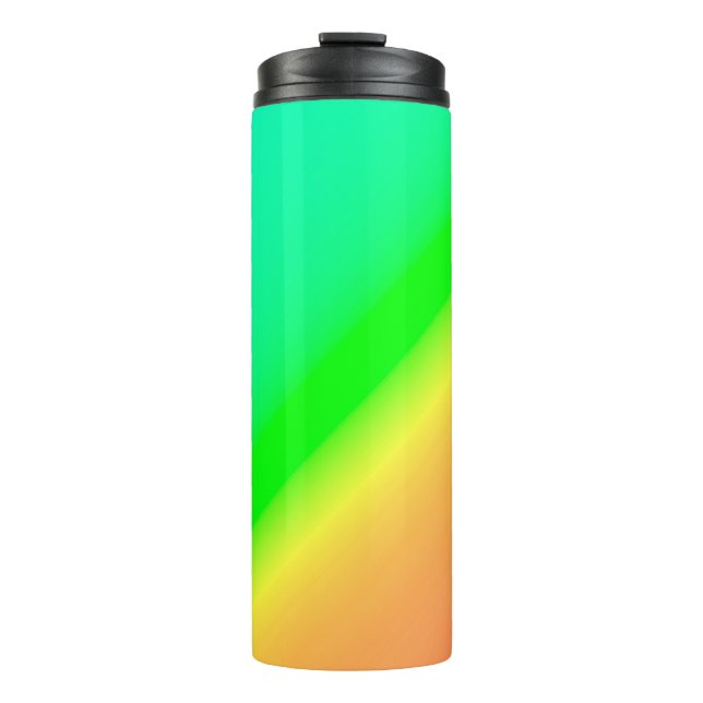 Termo Diagonal Ombre Green (Anverso)