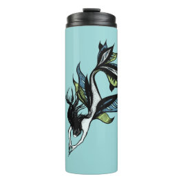 Termo Dibujo de tinta Guay para sirenas