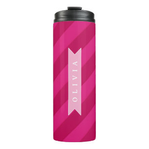 Termo Dibujo Personalizado Divertido Lindo Moderno Raya